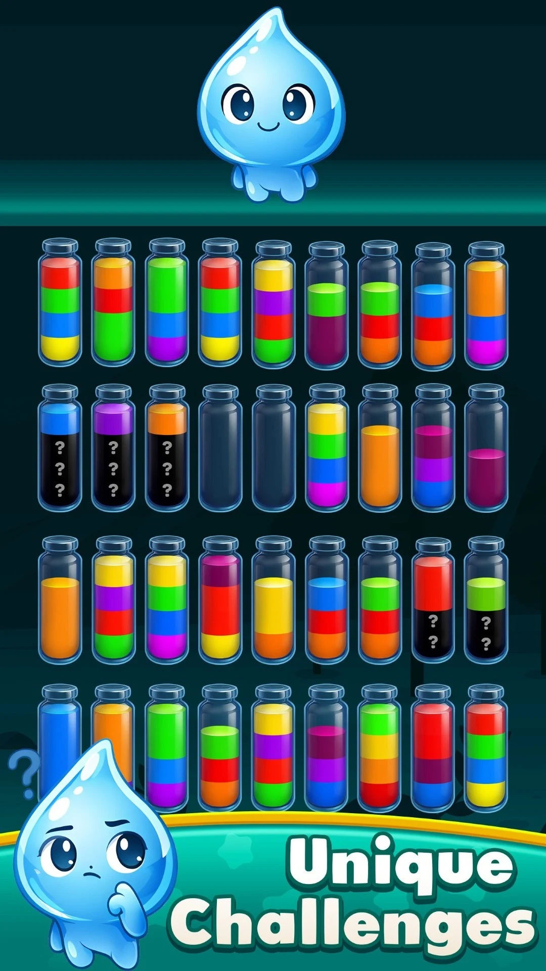 Chaos Drink Sort: Water Puzzle screenshot