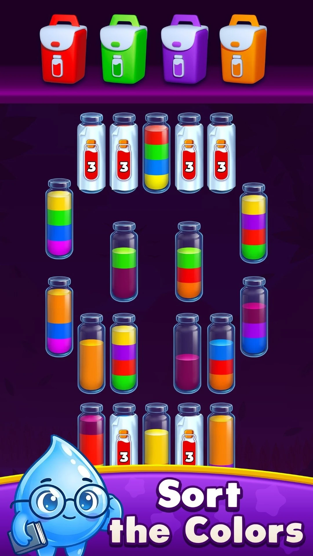 Chaos Drink Sort: Water Puzzle screenshot